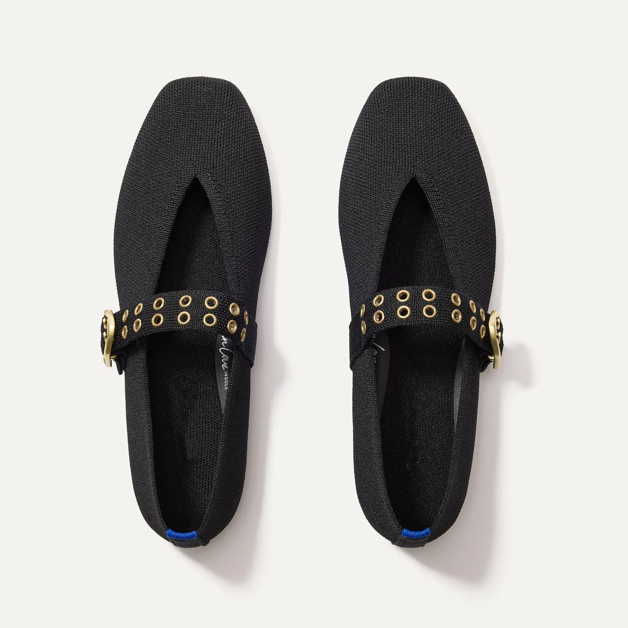 The Max Buckle Mary Jane - Black