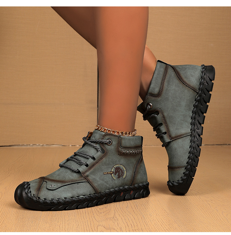 Women Outdoor Orthopedic Casual Leather Boots - Comfortable for Walking & Driving