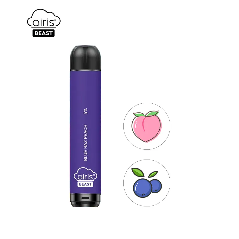 Blue Raz Peach  BEAST 4000 