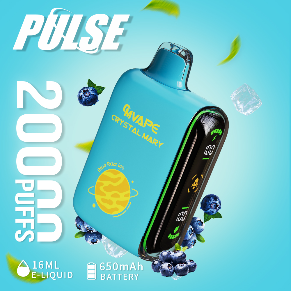 Blue Razz Ice CRYSTAL MARY PULSE
