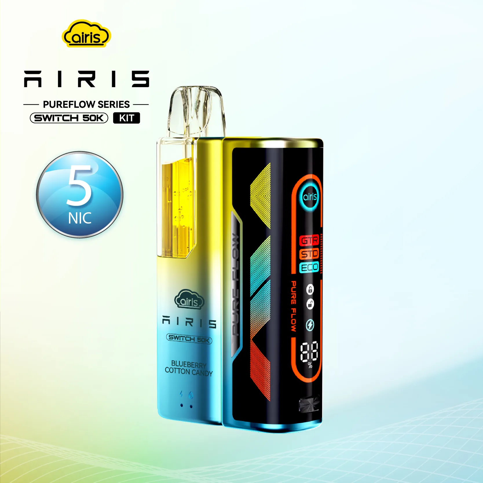 Blueberry Cotton Candy AIRIS Pureflow Switch Kit