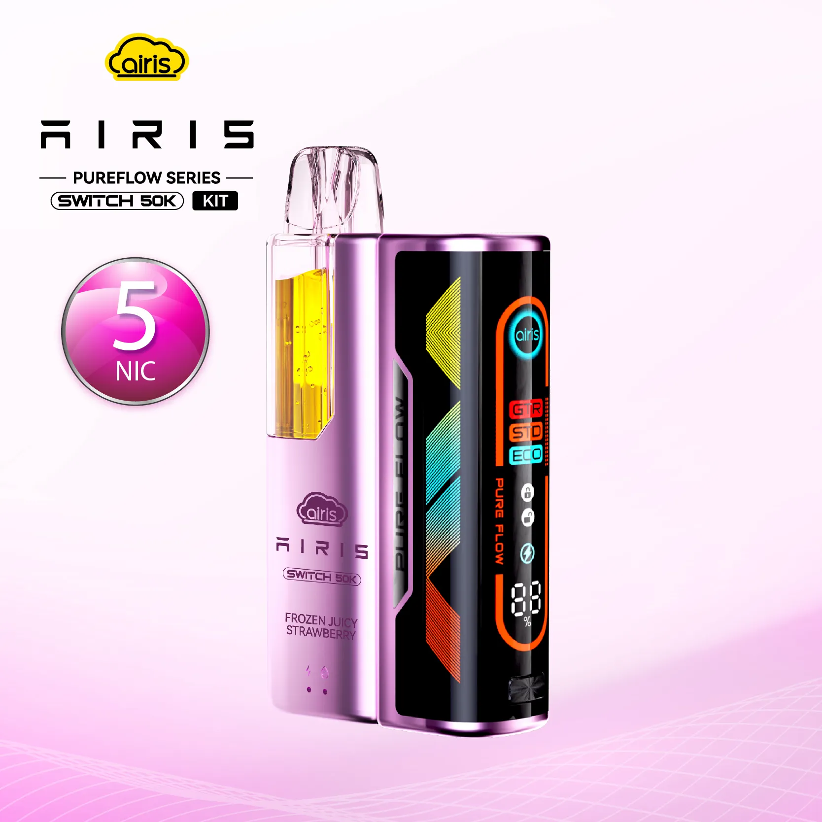 Frozen Juicy  Strawberry AIRIS Pureflow Switch Kit