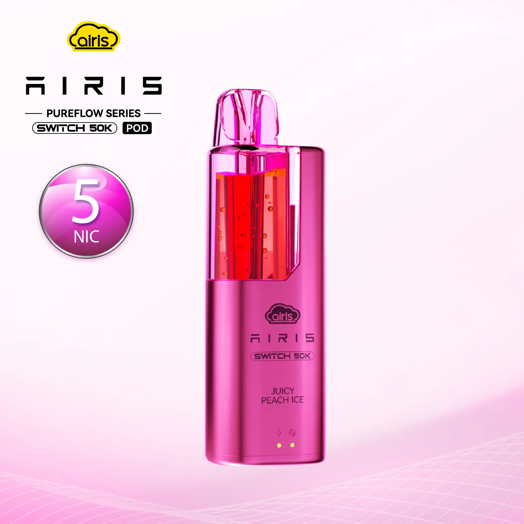 Juicy Peach Ice AIRIS Pureflow Switch Pod