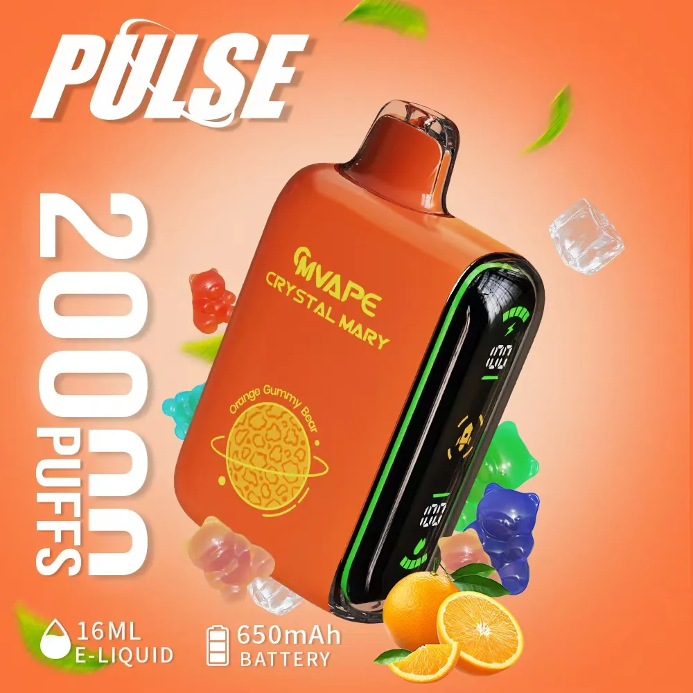 Orange Gummy Bear CRYSTAL MARY PULSE