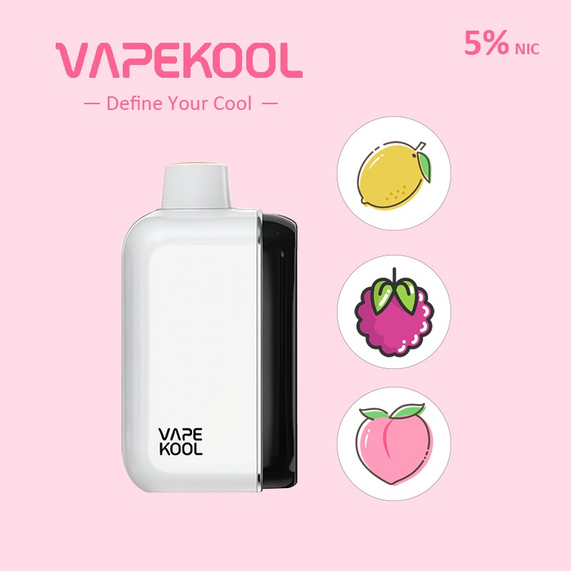 Peach Raspberry Lemonade VAPEKOOL KOLOS 40000 Puffs