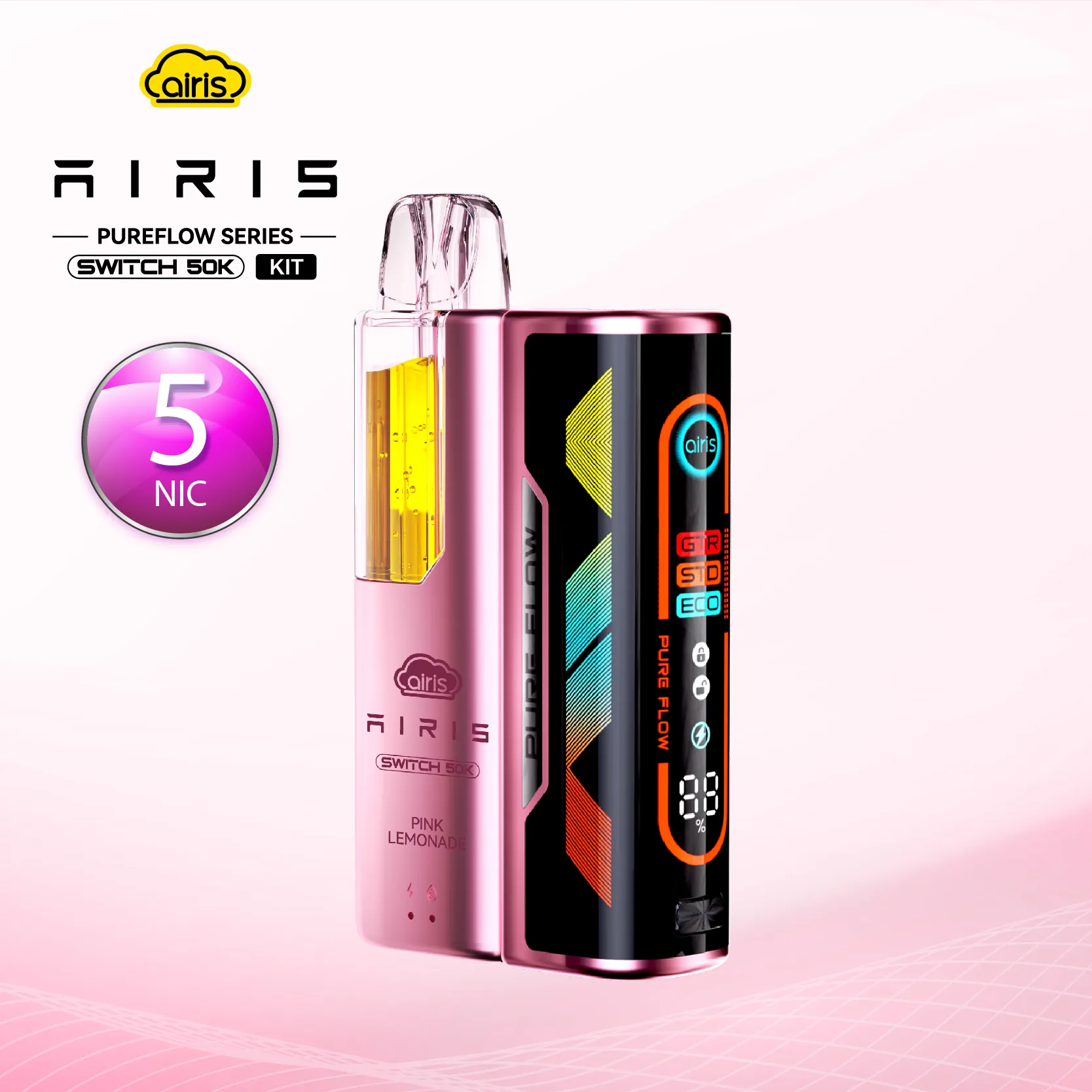 Pink lemonade AIRIS Pureflow Switch Kit