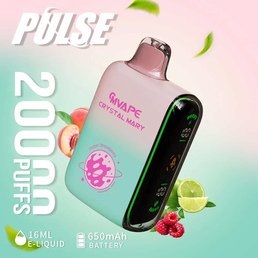 Raspberry Peach Lime CRYSTAL MARY PULSE