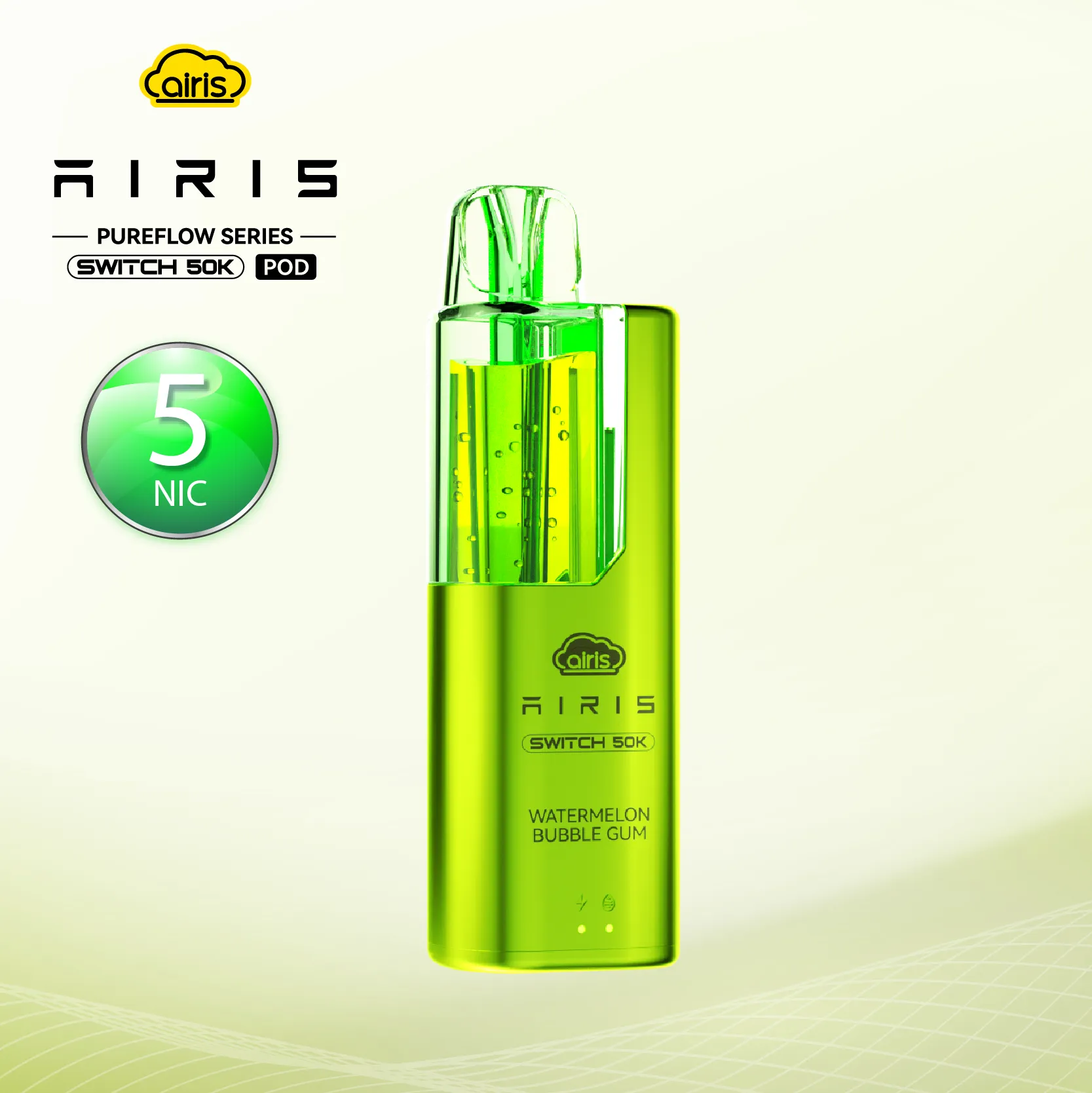 Watermelon Bubble Gum AIRIS Pureflow Switch Pod