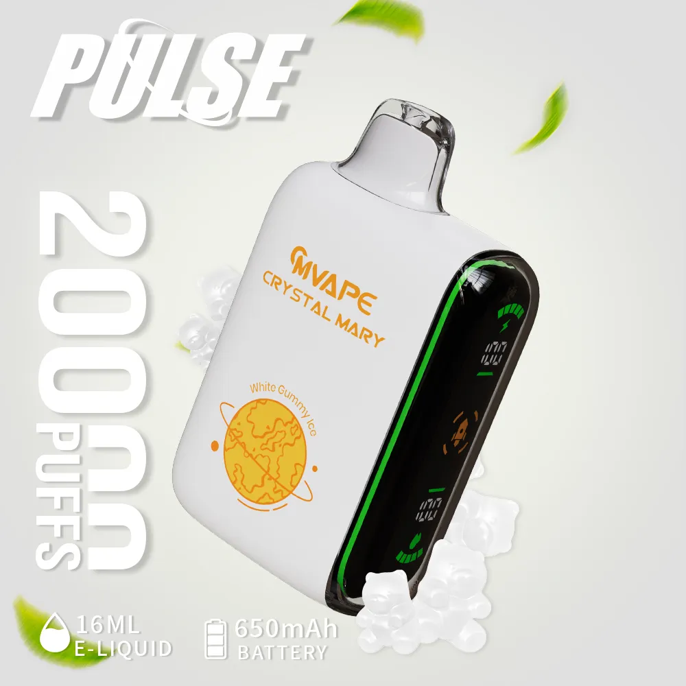 White Gummy lce CRYSTAL MARY PULSE