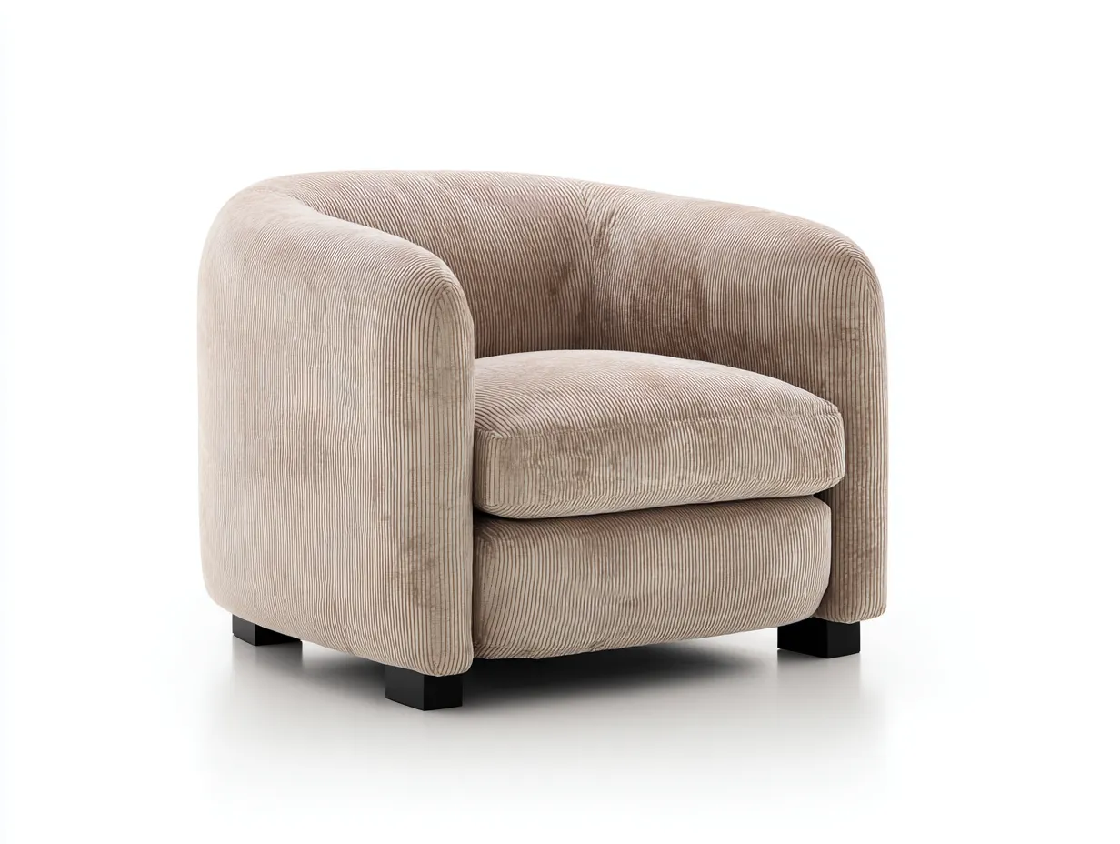 Stoffsessel-Stoff-86x83x74 cm-beige-Modernes Wohnzimmerdesign-Casamyhub