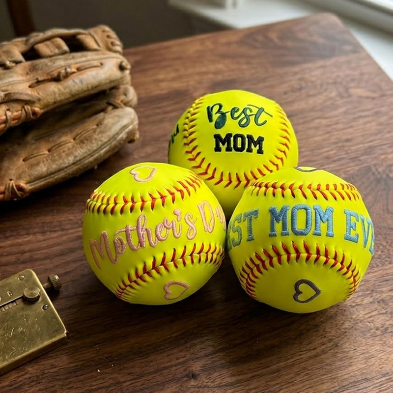 Custom Embroidered Baseball & Softball, Father's Day Gift, Mother's Day Gift