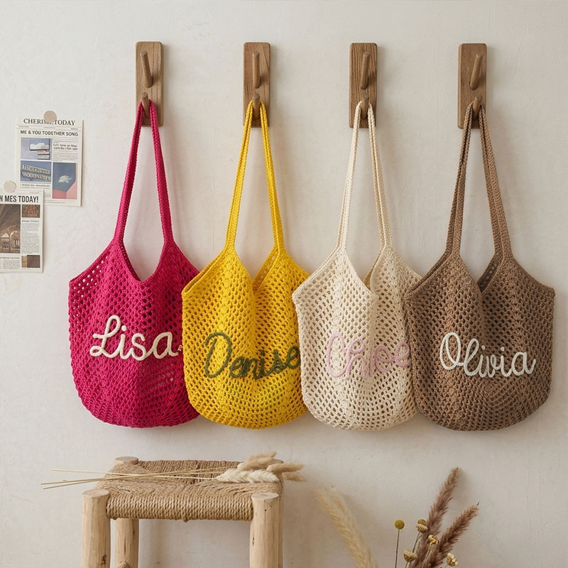 "Sun & Sand" Personalized Beach Tote Bag