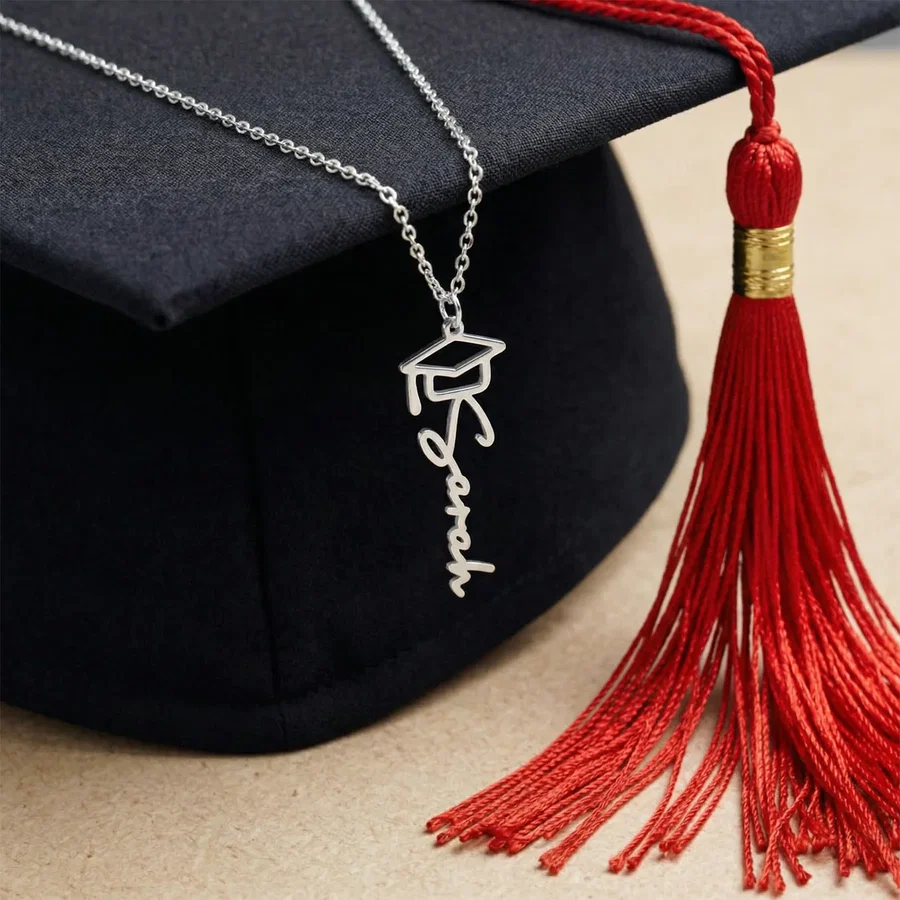 "Tassel & Triumph" Personalized Graduation Season Necklace