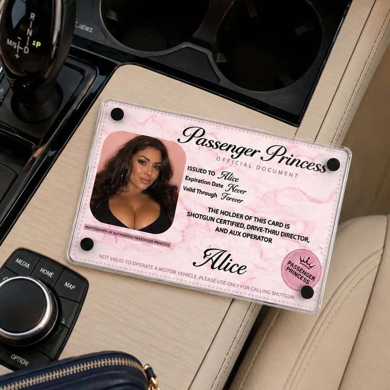 Personalized Passenger Princess Card– Forever Valid VIP Card