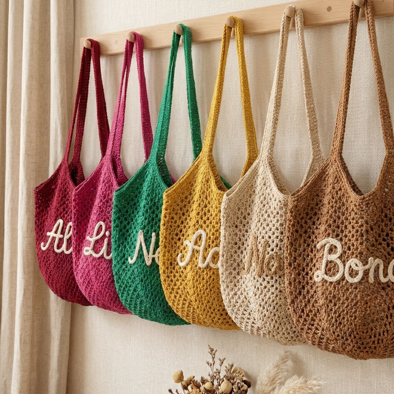 "Sun & Sand" Personalized Beach Tote Bag