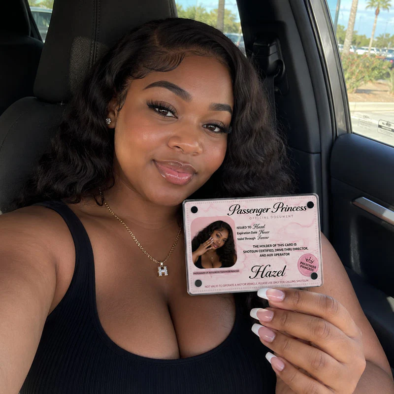 Personalized Passenger Princess Card– Forever Valid VIP Card
