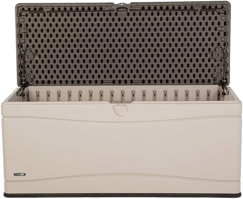 LIFETIME Coffre de Rangement extérieur Tan 152,4 x 61 x 67,3 cm