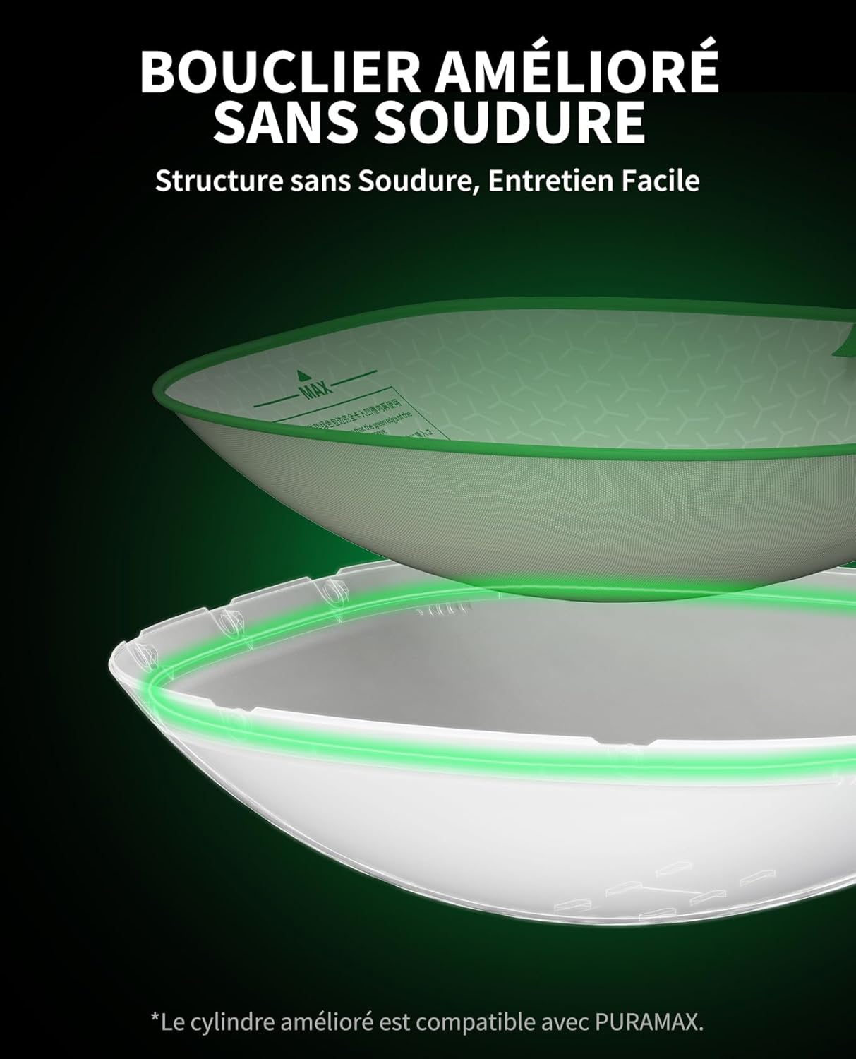 PETKIT Pura Max 2 Litiere Chat Autonettoyante, Bac à Litter Automatic Amélioré, Anti-fuites/Pincement/Odeur, xSecure, Contrôle APP, Capacité 76L pour Plusieurs Chats