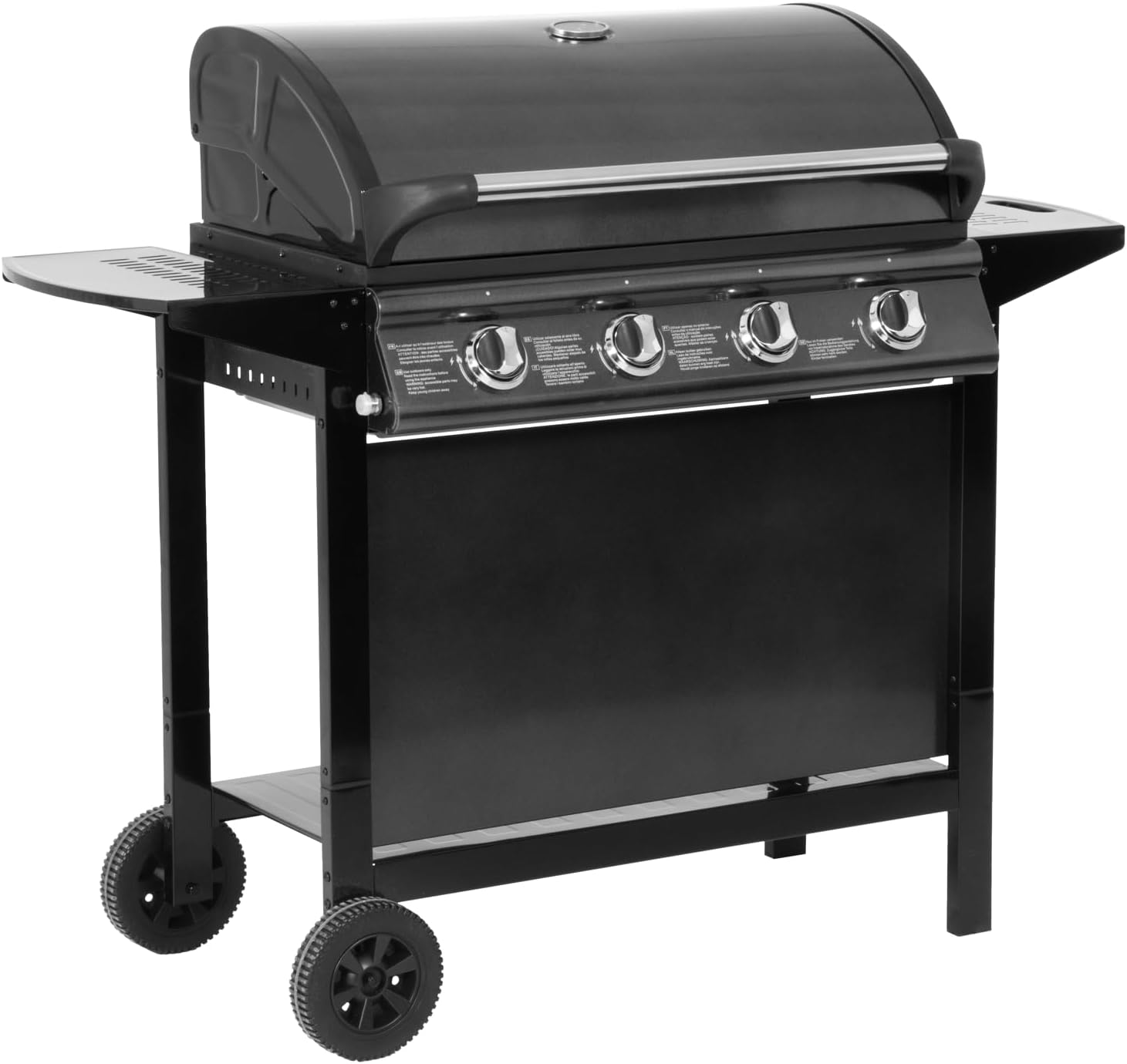 Happy Garden Barbecue au gaz RENO - 4 brûleurs avec thermomètre 14kW