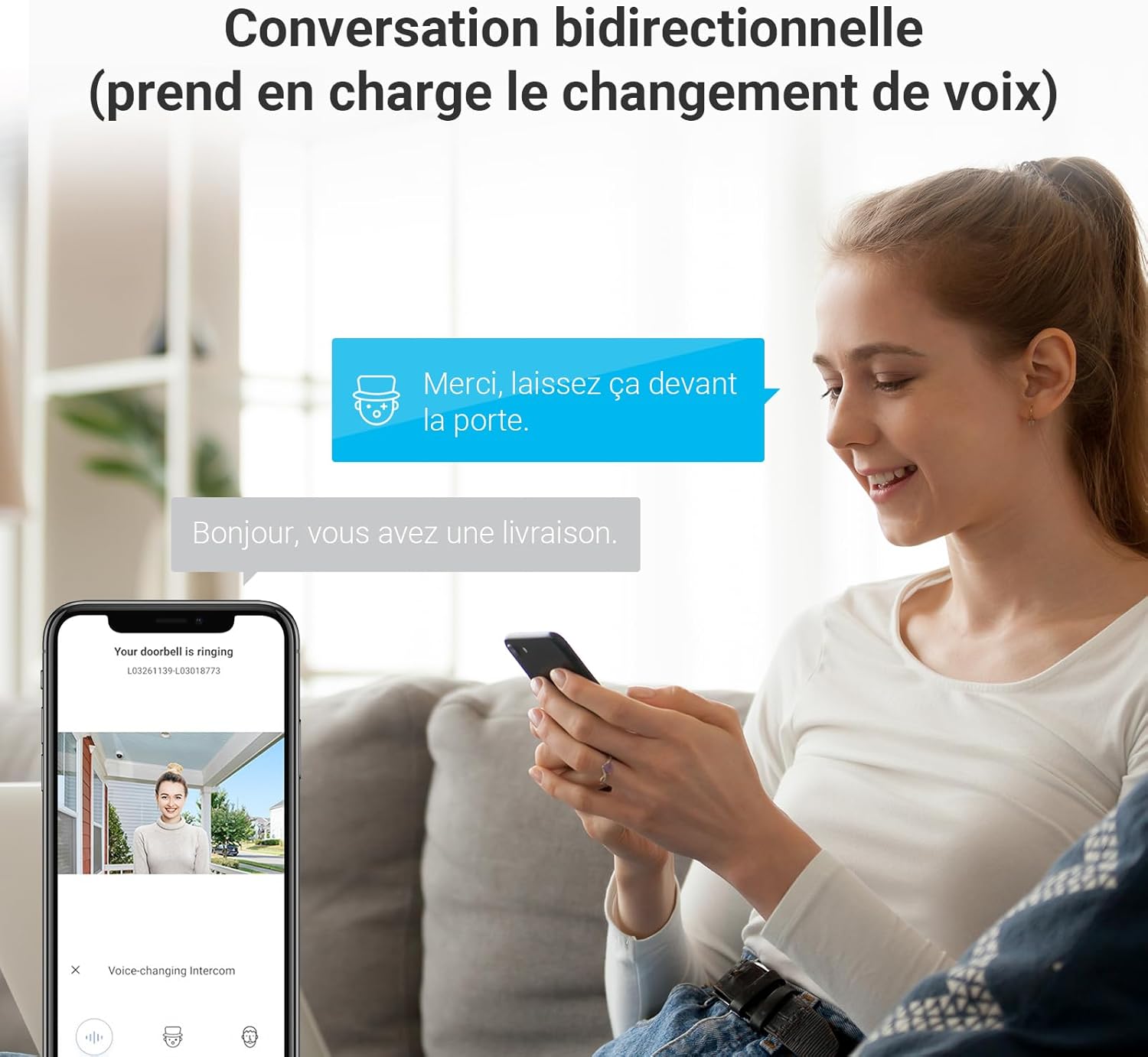EZVIZ HP7 2K Visiophone Connecté Interphone Vidéo, 7 Pouces Moniteur Tactile, Unlock à Distance, 2 Fils, Détection Humaine, Option RFID, Audio Bidirectionnel, Vision Nocturne, étanche, WiFi dual-Band