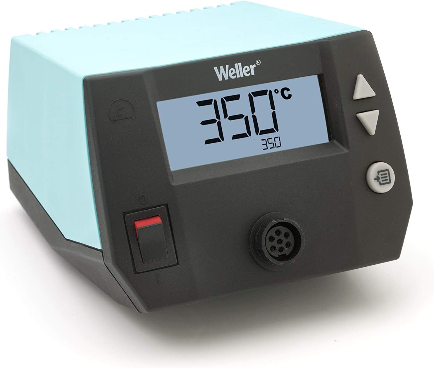 Weller Professional WE 1010 (T0053298699) Station de Soudage Numérique à 1 Canal, 70 W/230 V, Plage de Température 100 °C – 450 °C, Bleu