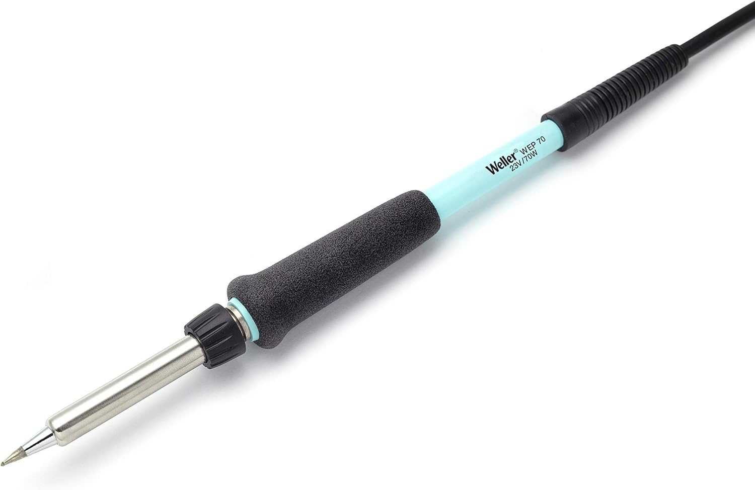 Weller Professional WE 1010 (T0053298699) Station de Soudage Numérique à 1 Canal, 70 W/230 V, Plage de Température 100 °C – 450 °C, Bleu