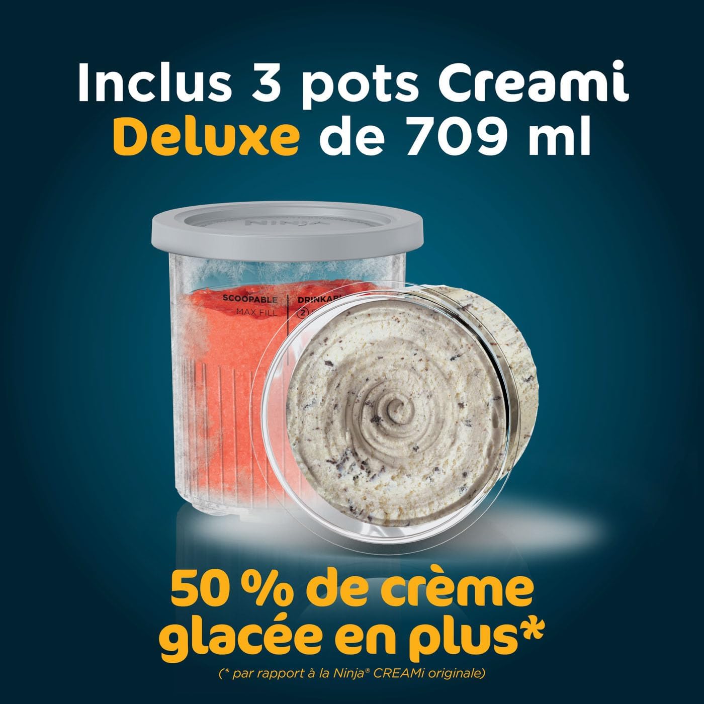 Sorbetiere Ninja CREAMi Deluxe NC501EU