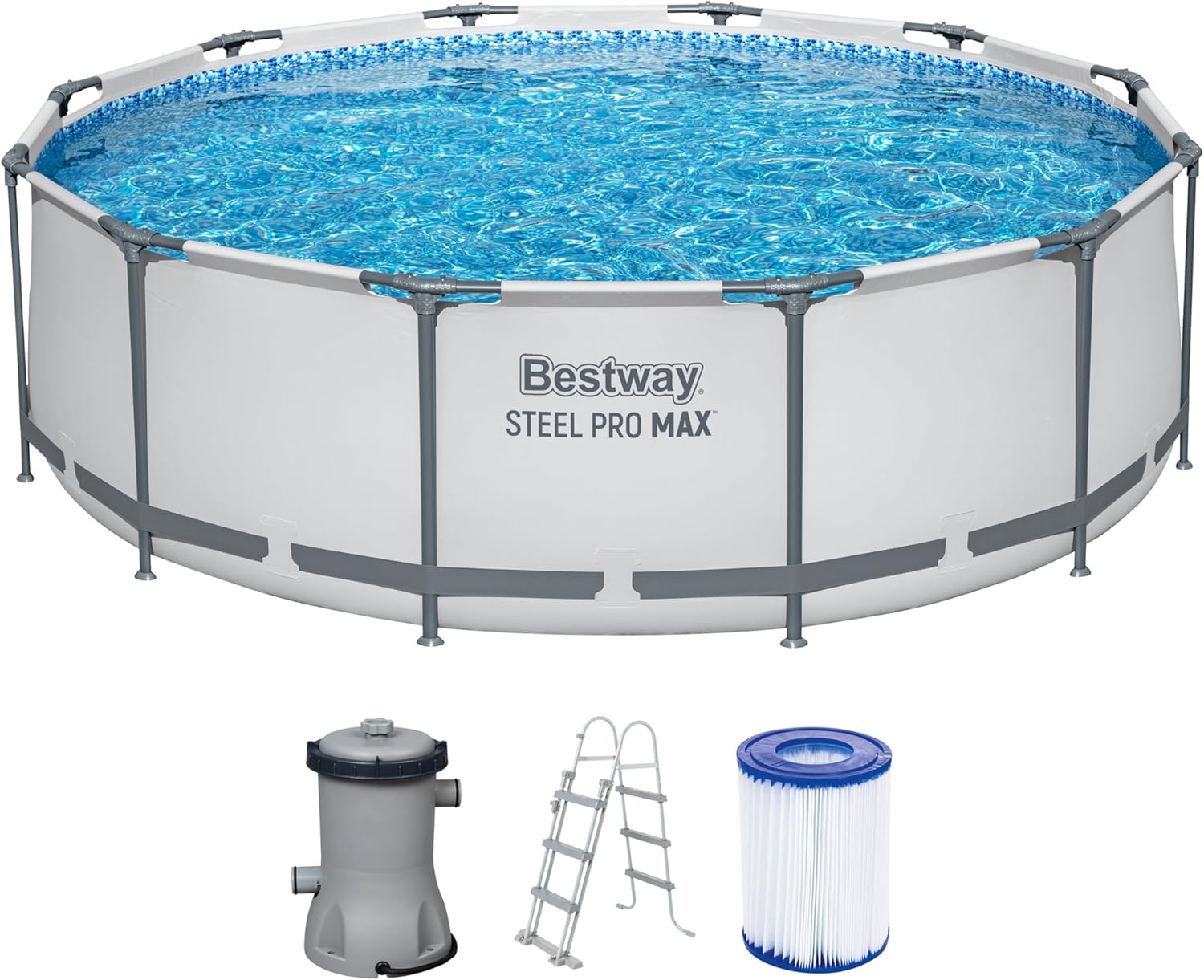 BESTWAY Piscine hors sol ronde Steel Pro Max 366 x 100 cm