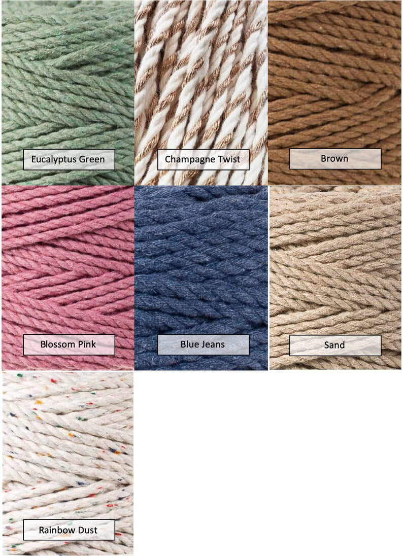 Embrasse de rideau en macramé décoration intérieure bohème coton