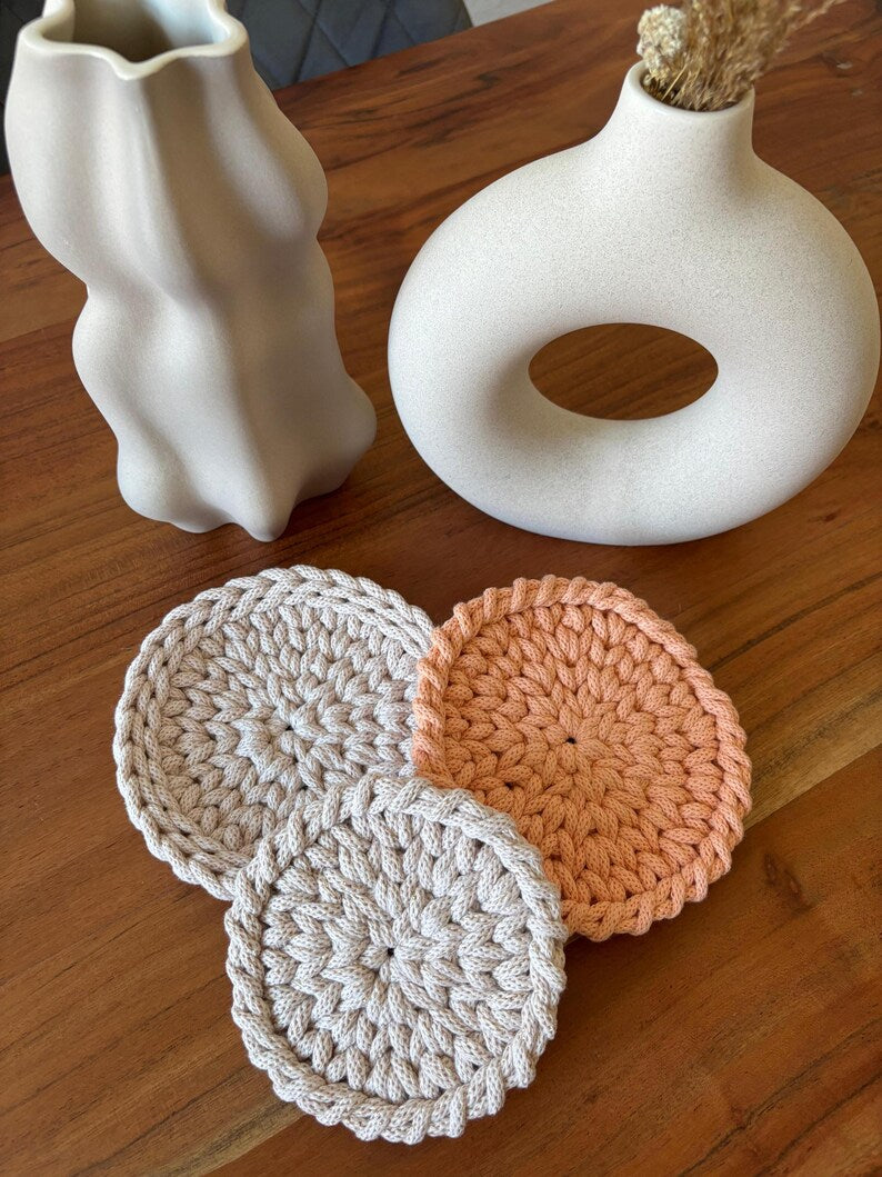 Untersetzer/rund/klein/Tischdeko, Tassenuntersetzer