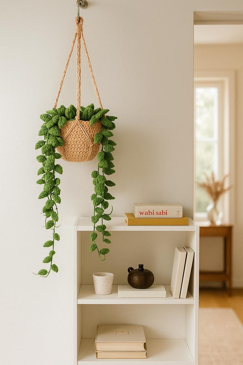 Suspension vigne crochet plante traînante intérieure sans entretien
