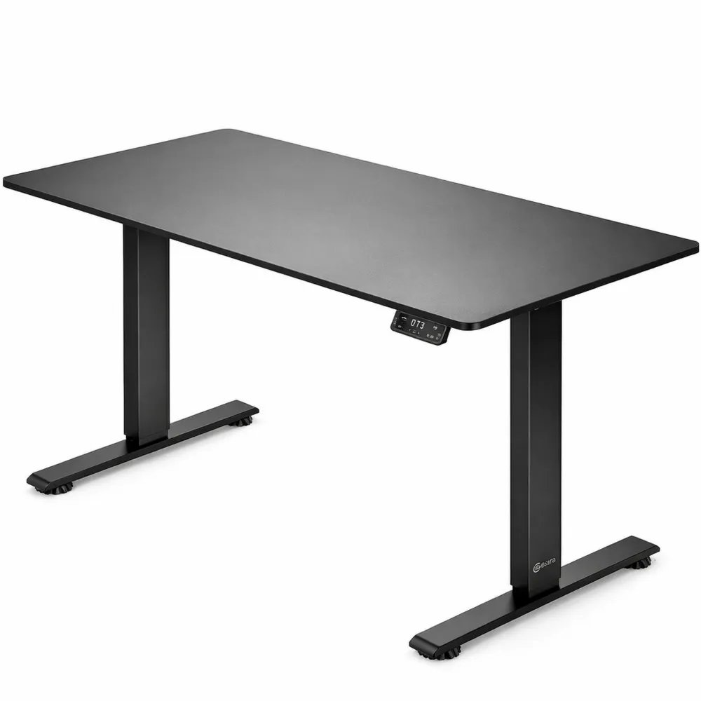 Elektrisch höhenverstellbarer Schreibtisch mit Ladefunktion und Memory