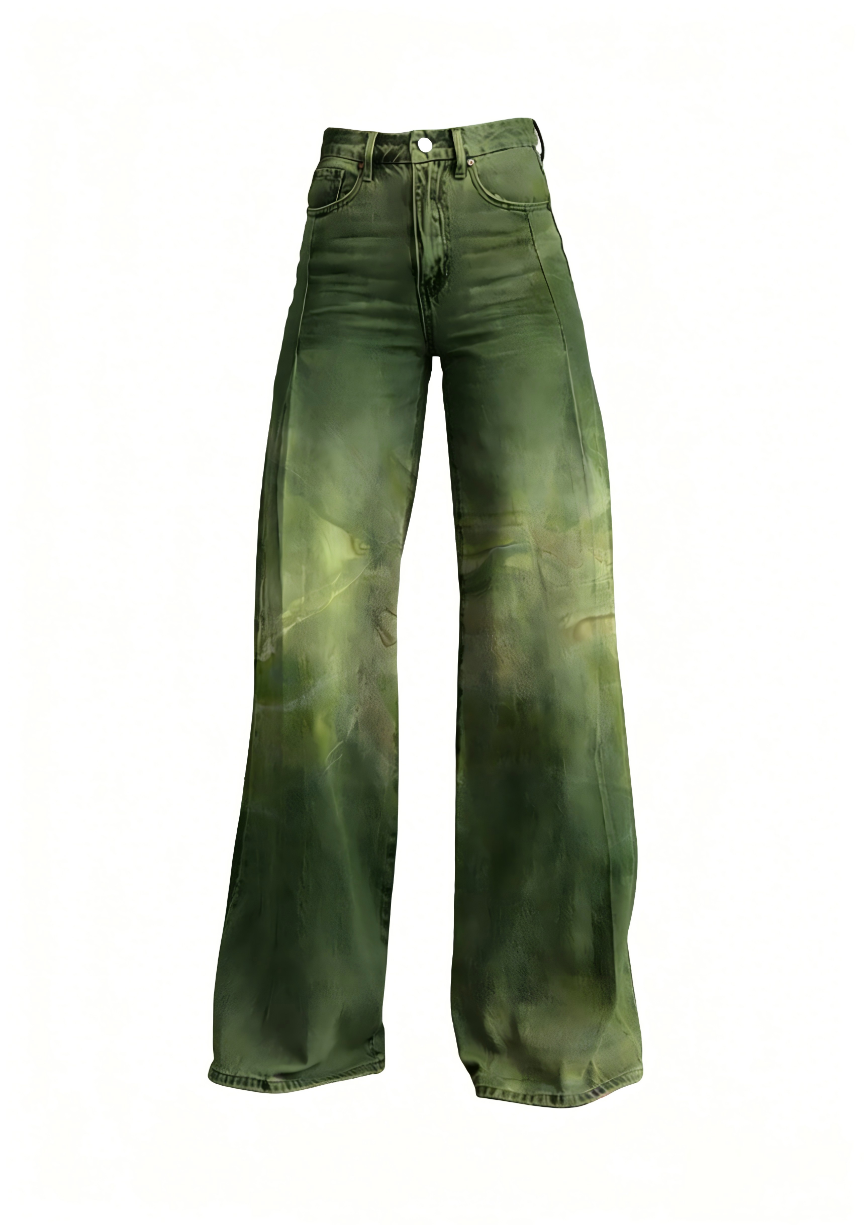 Women's Casual Gradient Jeans