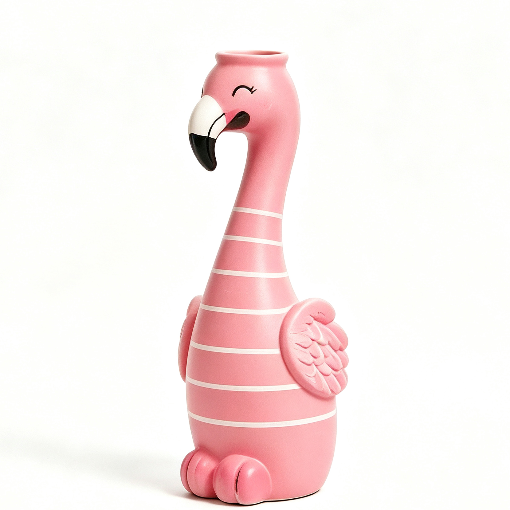 🦩Cute Flamingo Decorative Vase 🌸 5 Styles Resin Figurine Vase Tabletop Centerpiece Indoor Home Shelf Decor Gift