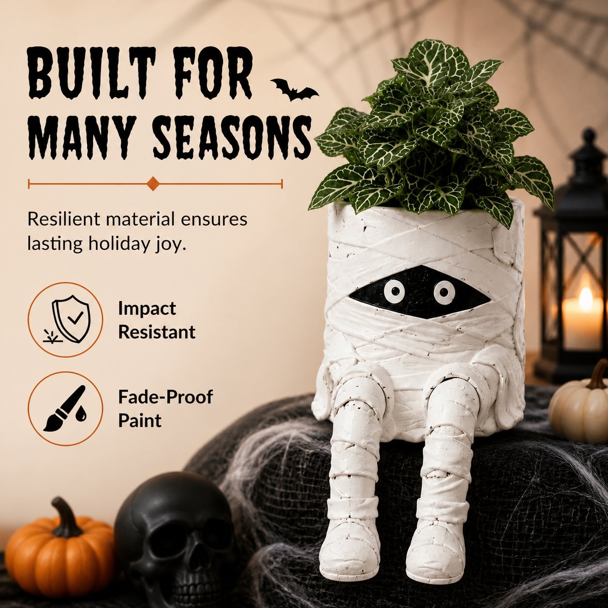 🎃💀Whimsical Skeleton Leg Hanging Planter 🦴 Halloween Fall Decor Free Shipping ≥3pcs