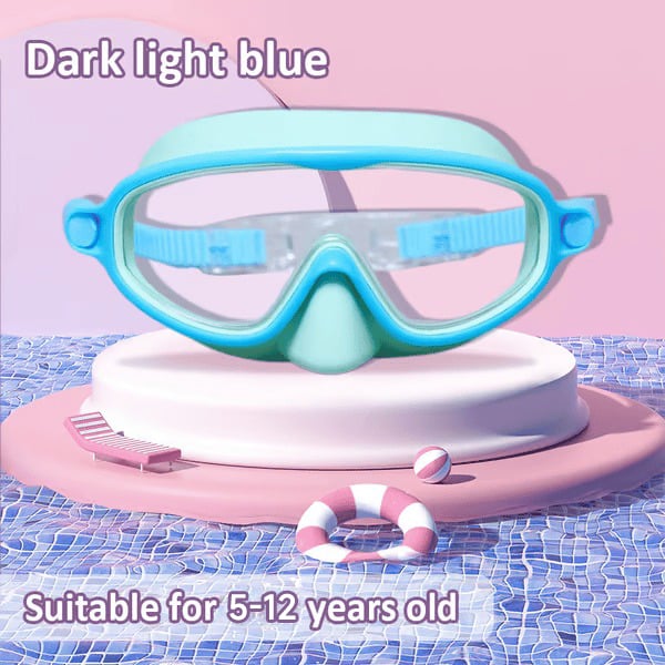 🏊‍♀️Last Day Buy 1 Get 1 Free🏊‍♀️-HD children's large frame waterproof and anti-fog swimming goggles
