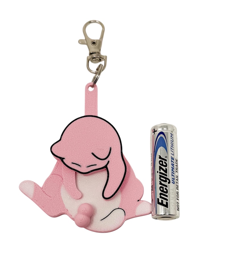🐱 Funny Cat Keychain – 3D Printed Fidget Toy for Stress & Anxiety Relief 🐱