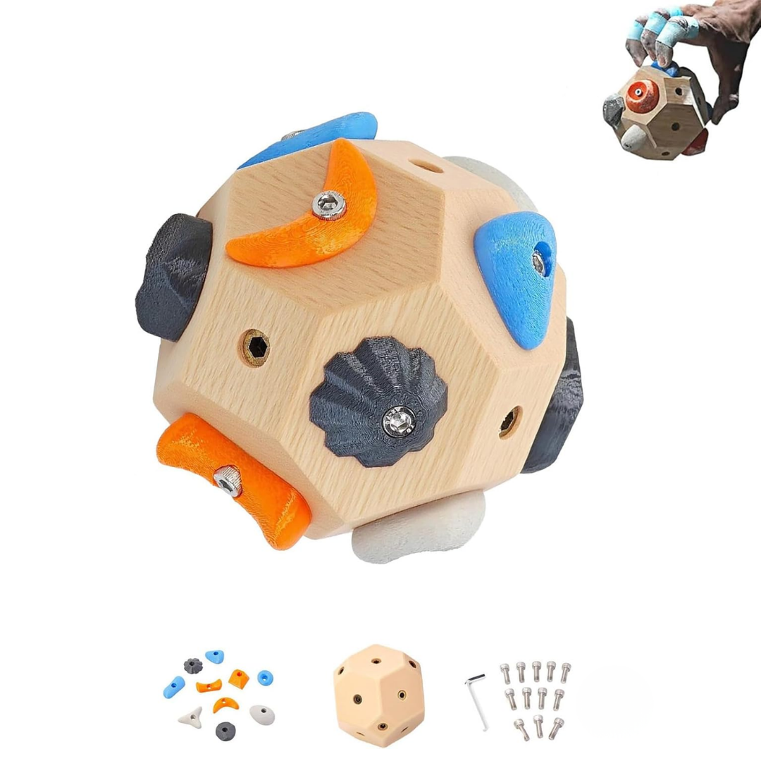 🎉Holiday Sale Handcrafted Climbing Block DIY Route Finger Grip Trainer