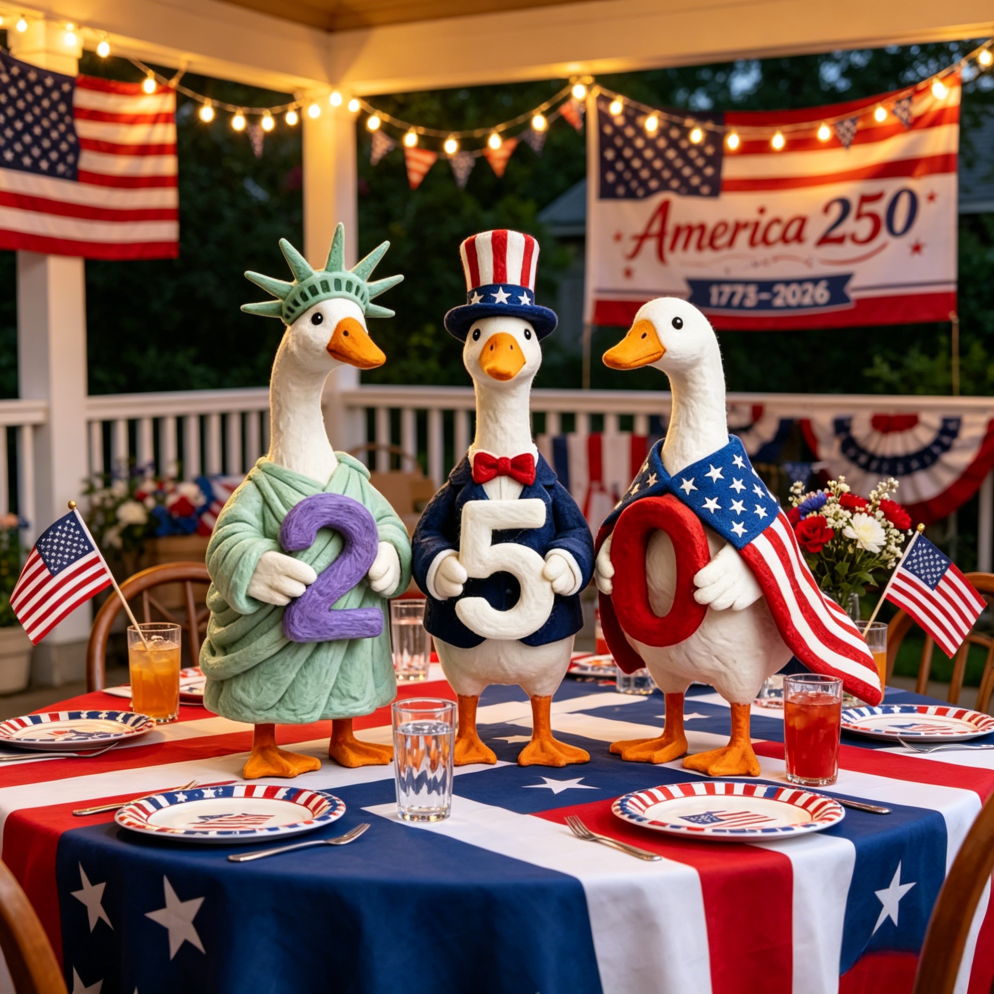 🎉 250th Semiquincentennial Goose Decoration 🔥Bestseller