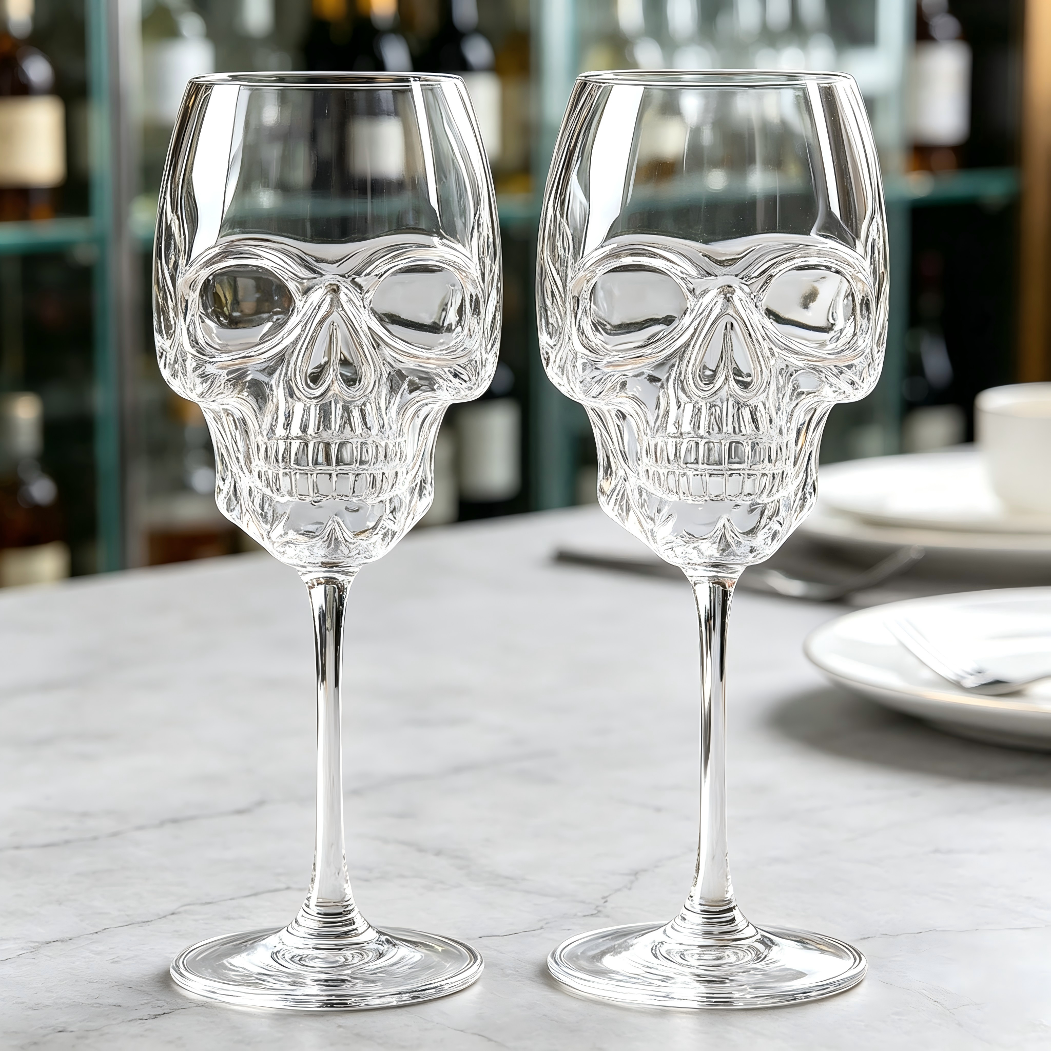 Skull Wine Glasses