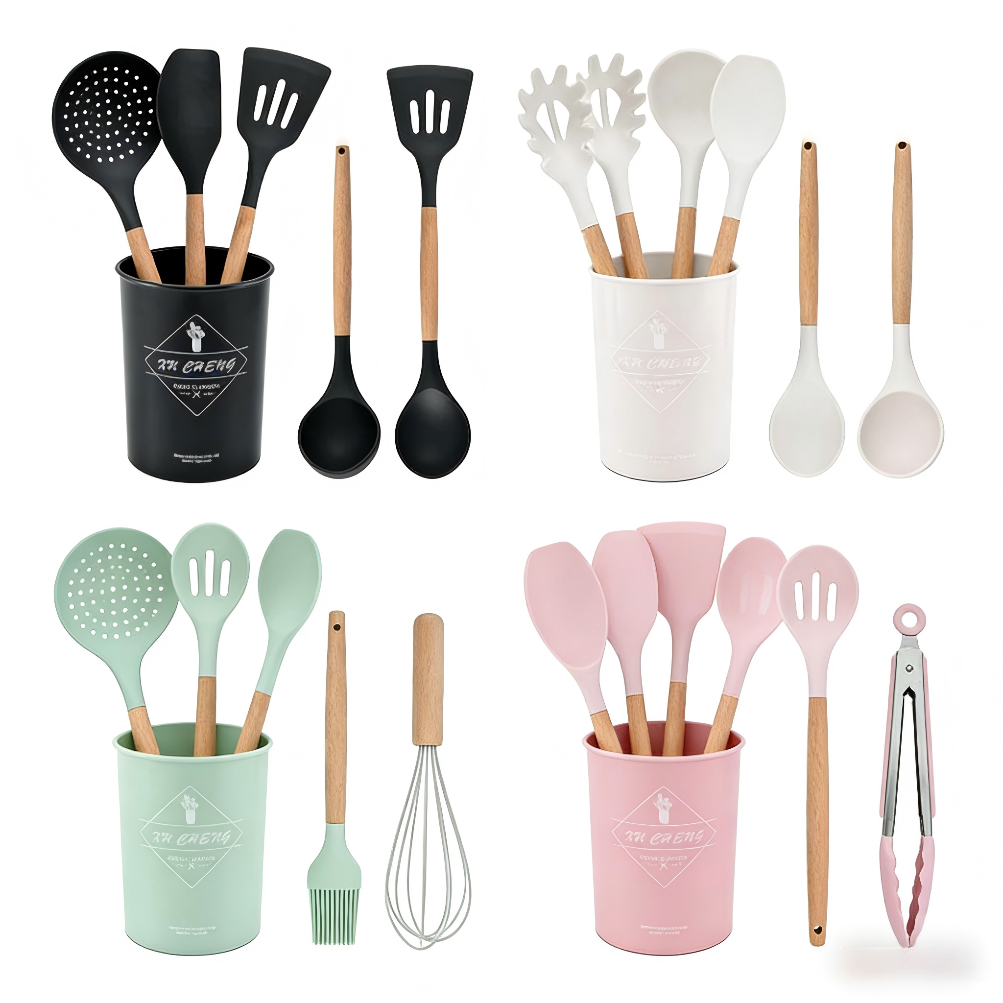 Silicone Utensils Set