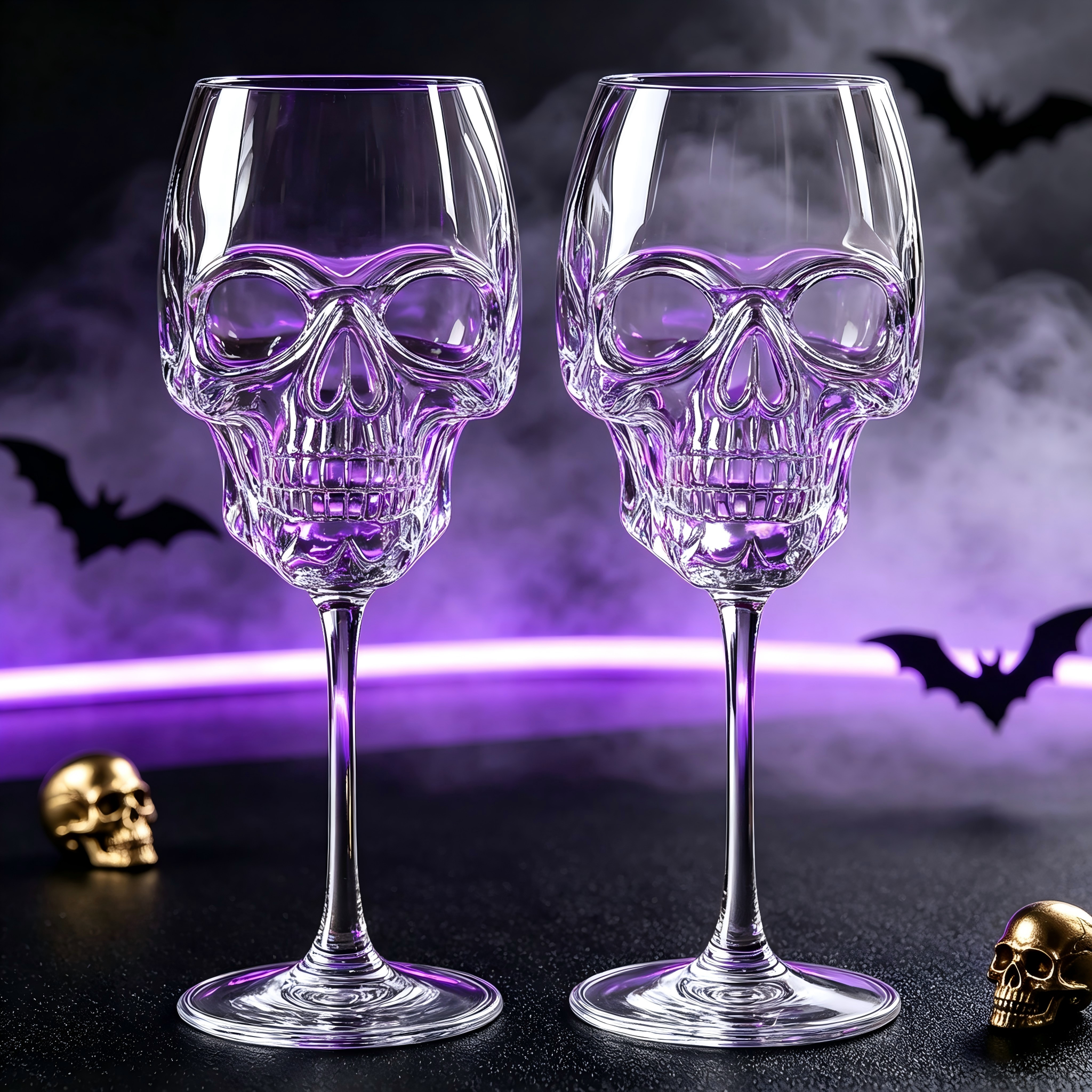 Skull Wine Glasses