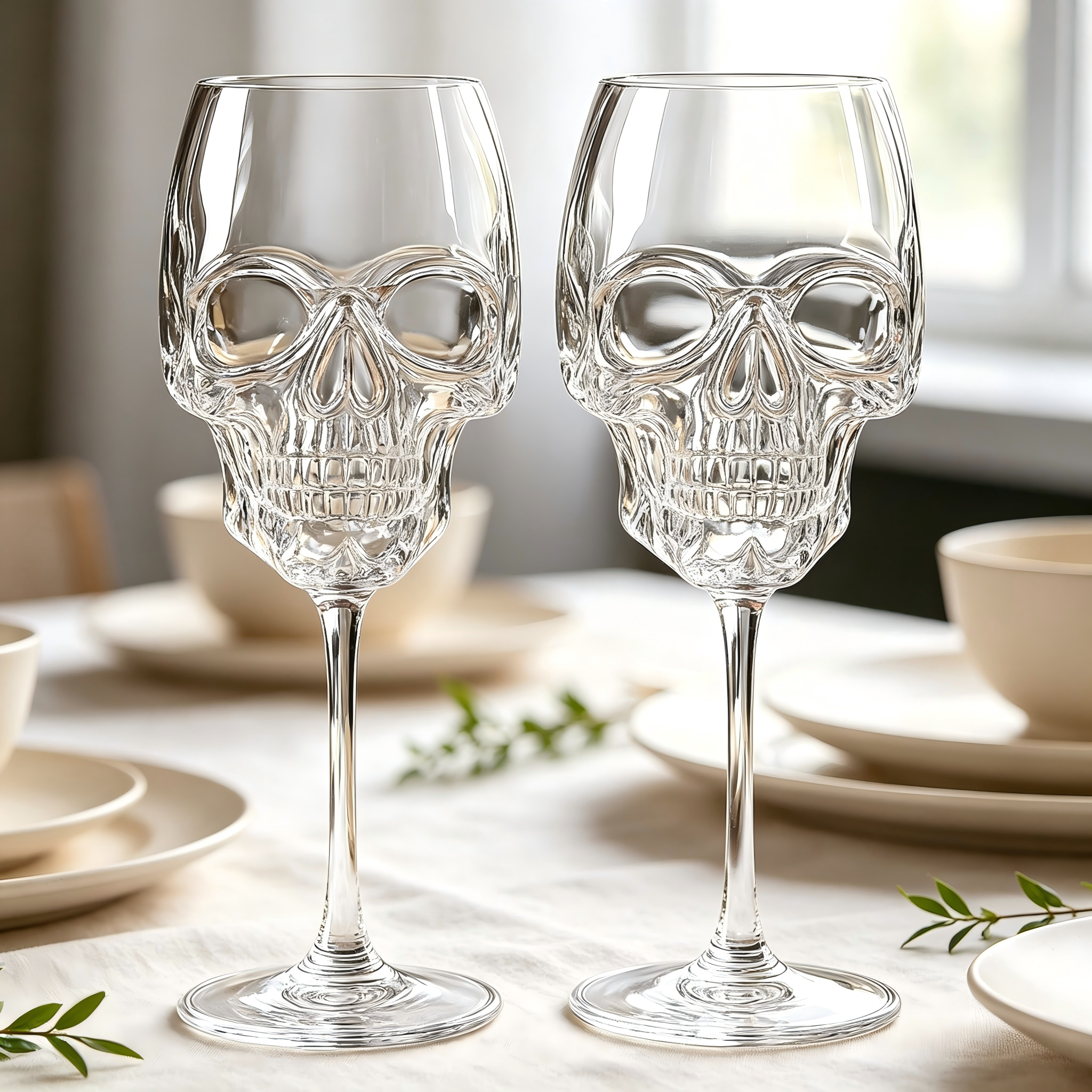 Skull Wine Glasses
