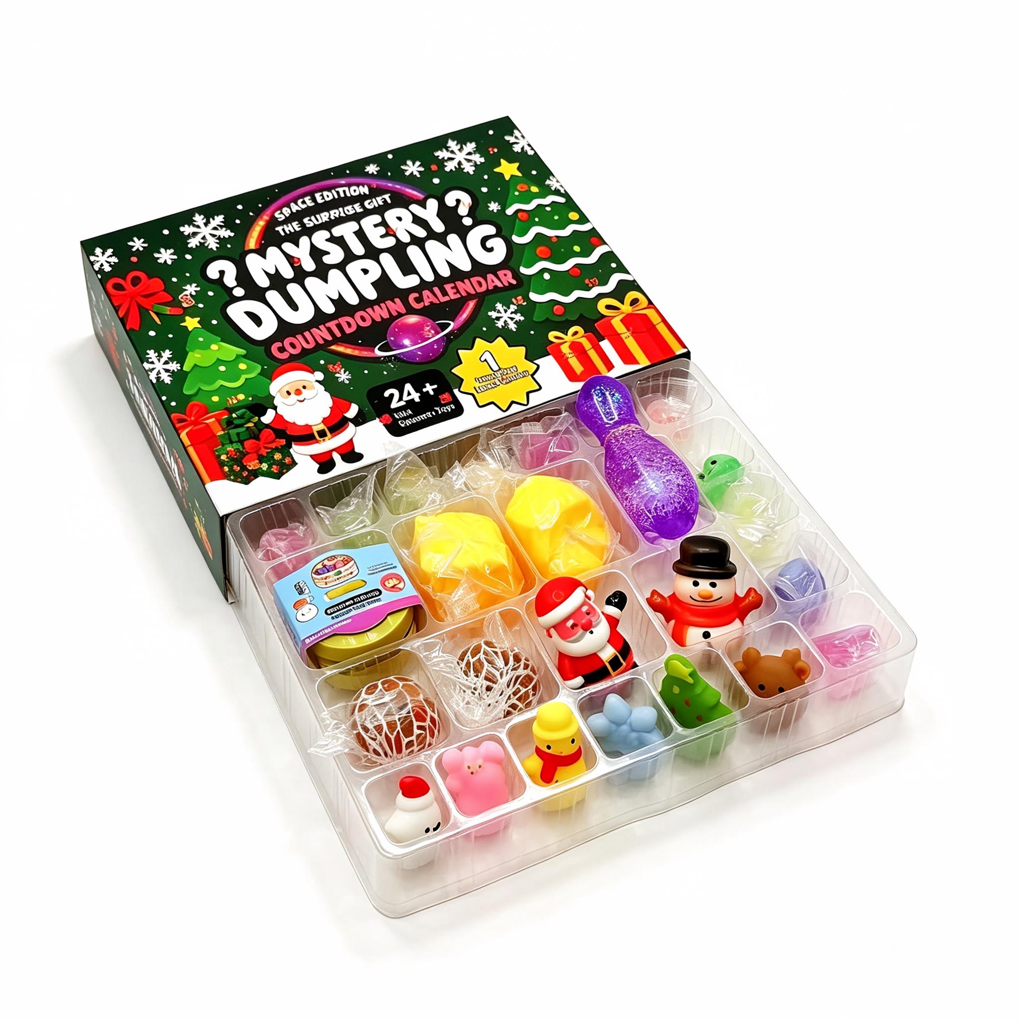 💥LAST DAY 49% OFF-🎃🎄Halloween & Christmas Limited💥‑Edition 8‑Pack Food‑Shaped Fidget Toys
