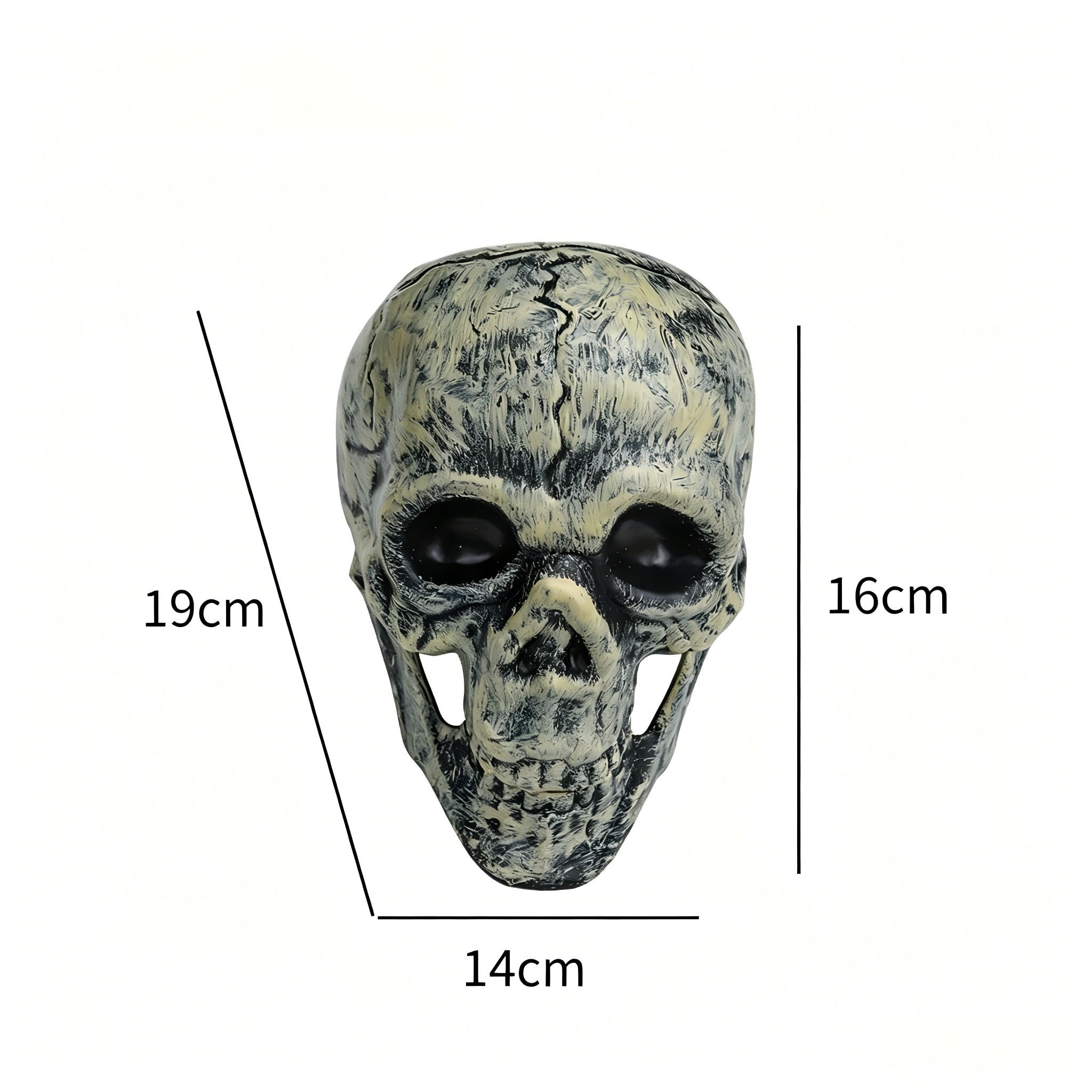 💀 Halloween Skeleton Ground Stake 3-Piece Set