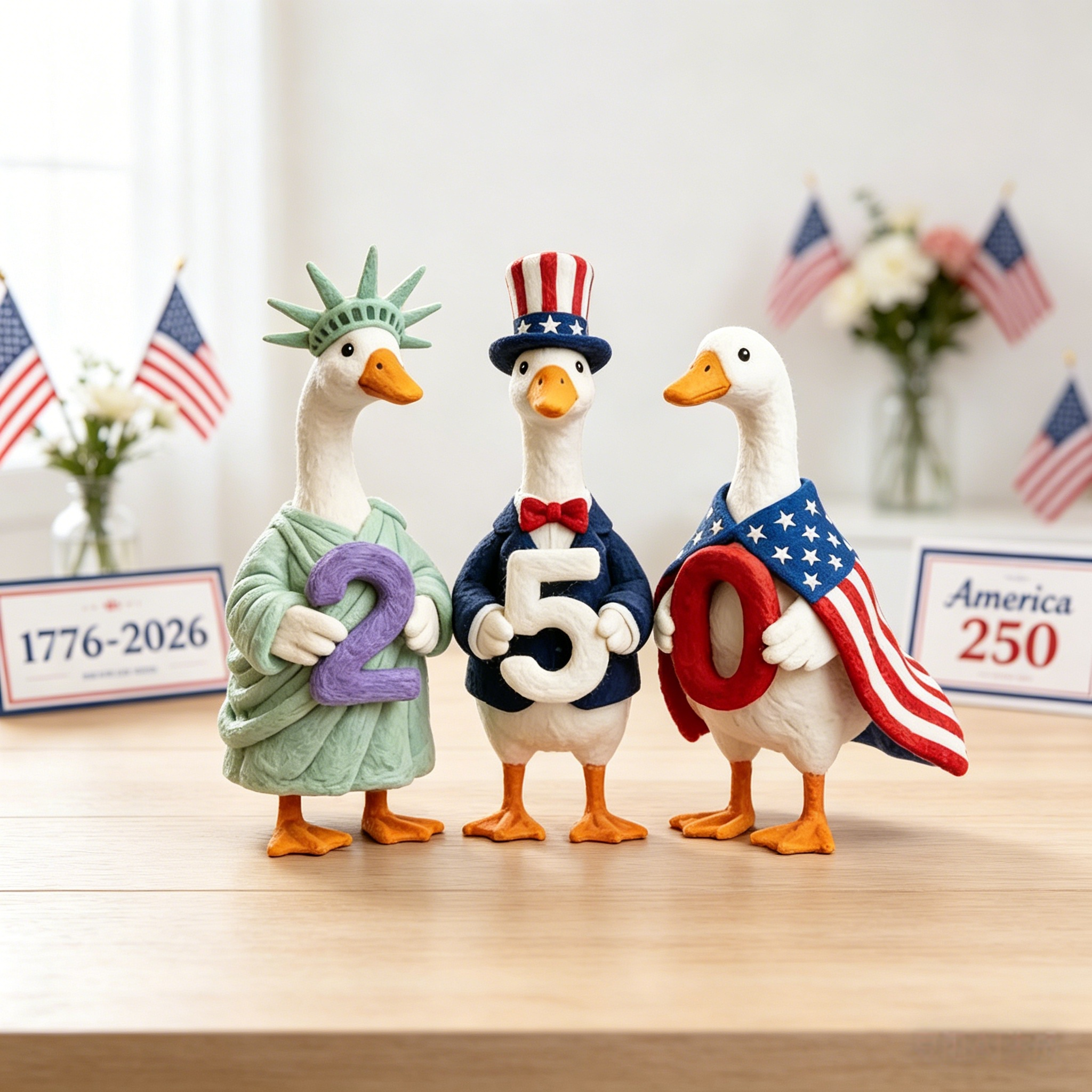 🎉 250th Semiquincentennial Goose Decoration 🔥Bestseller