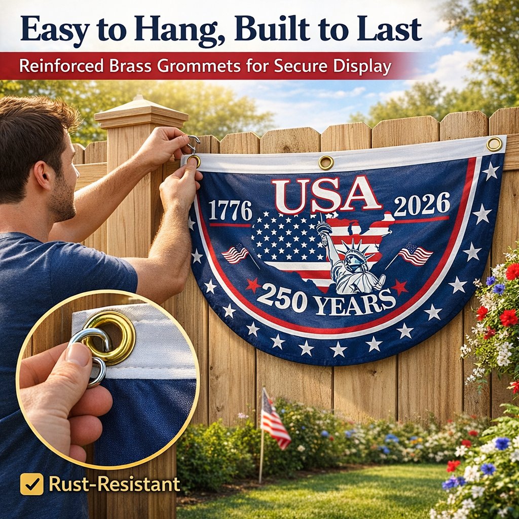 250th Anniversary Banner – Fade-Resistant