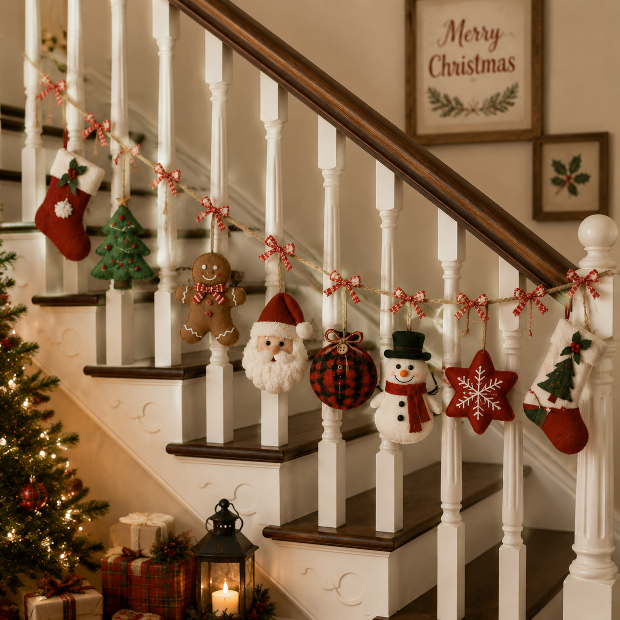 💥Early Christmas Special: 69% OFF 🎄🎄✨Cozy Christmas Fabric Garland