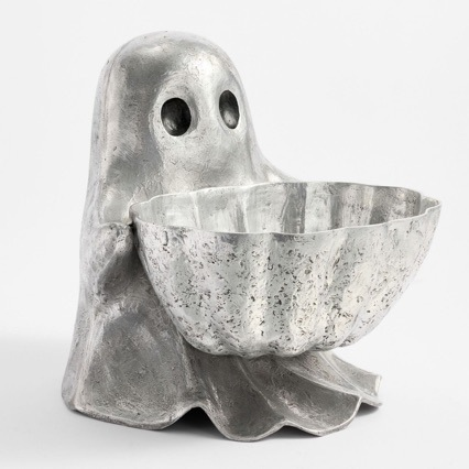 Spooky Ghost Candy Bowl STL, Halloween Treat Holder 3D Print File