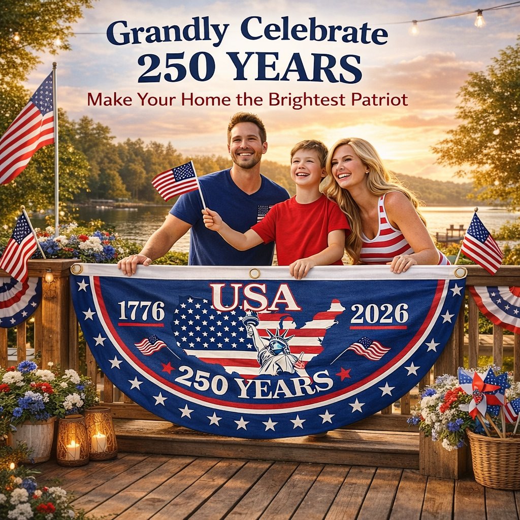 250th Anniversary Banner – Fade-Resistant